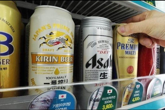 日本啤酒。(图源:中央日报)