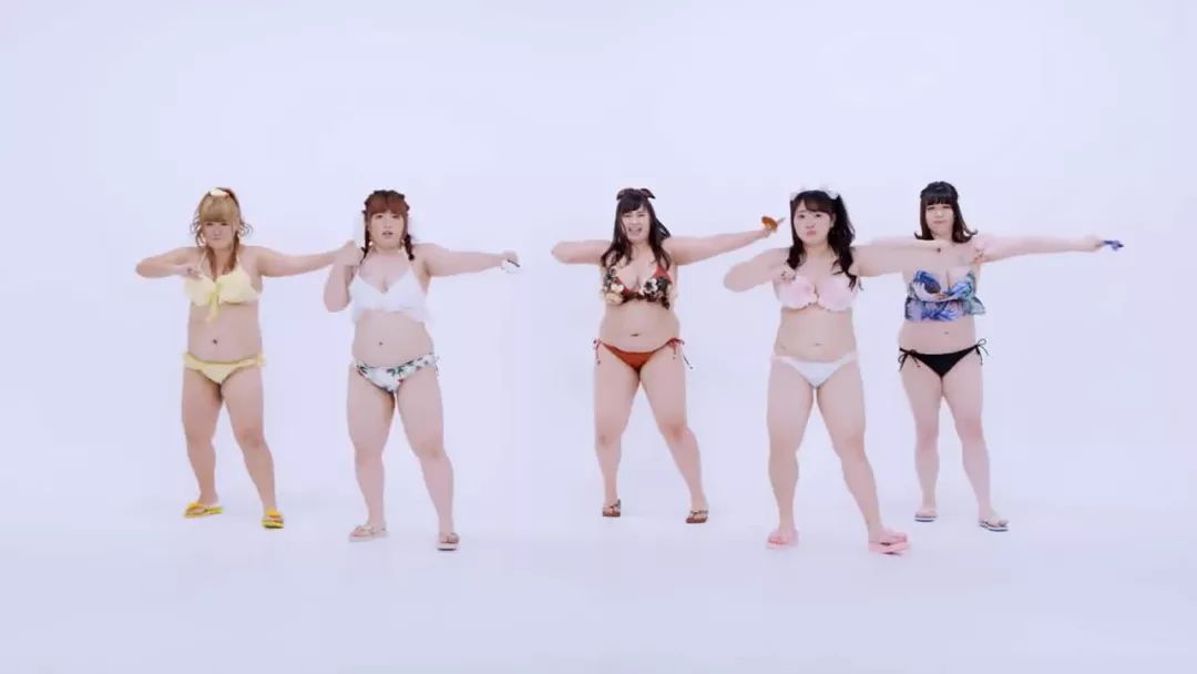 重量级女团辣眼睛 胖女孩同样可爱