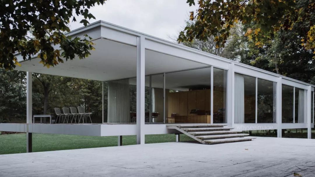 你听过很多次范斯沃斯住宅,但不一定不知道它的里面长什么样子