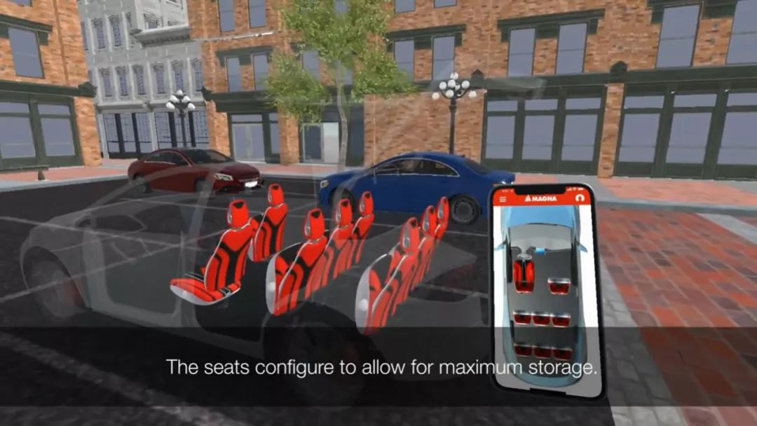 CES 2019 | 自动驾驶的座椅应该是这样，麦格纳发布新座舱构想