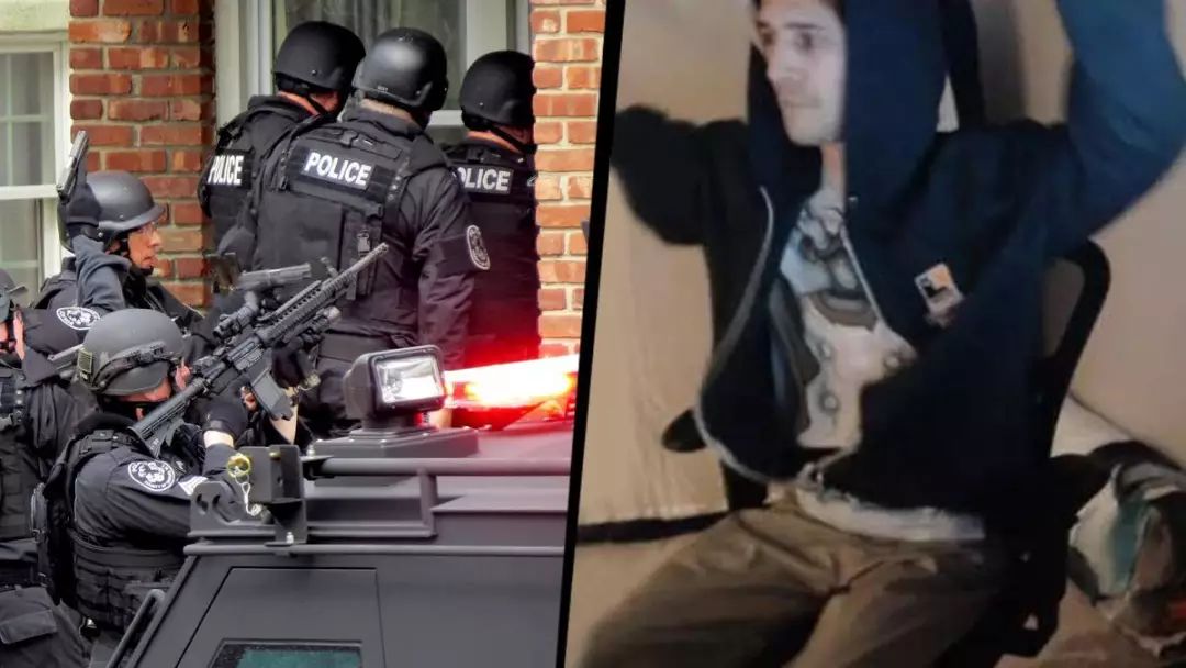 在家哼歌吃火锅 突然就被击毙了 美国警察 不好意思 搞错了 美国警察 新浪新闻