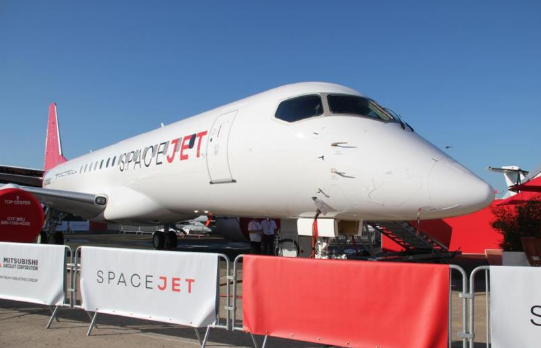 正正在研收中间的“SpaceJet”(日刊产业消息网)