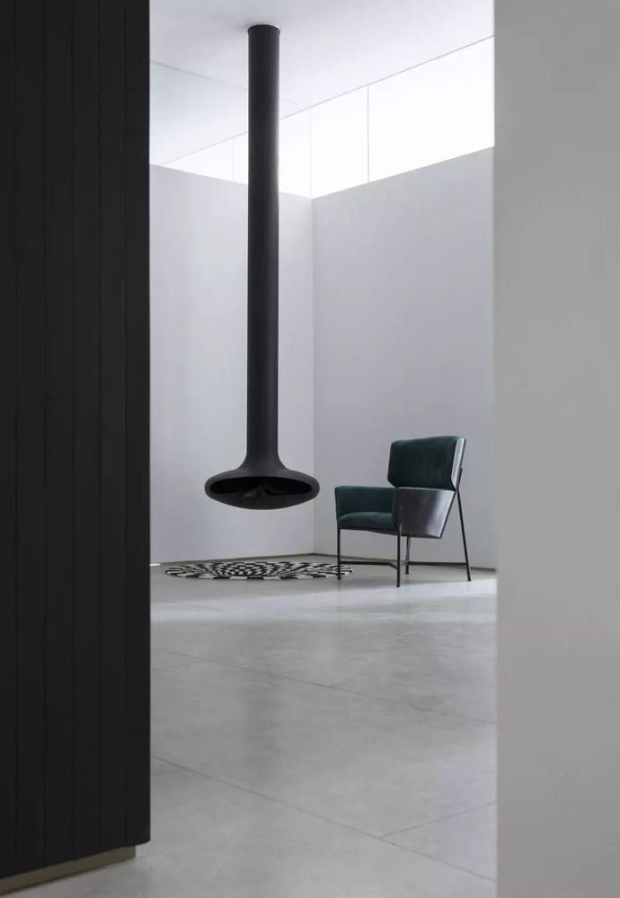 高级灰+粗犷石材,打造独具意境的艺术格调