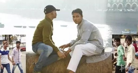 十指紧扣,充满爱意!印度男人们手拉手走路并非搞基