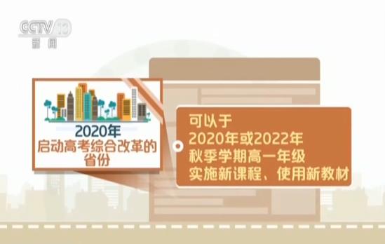 教育部:2019年秋季学期起 高中新课程新教材全