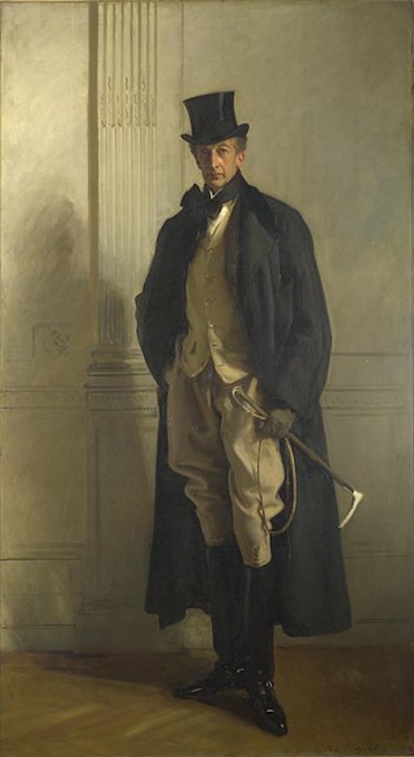 萨金特《里布列斯坦尔勋爵》 1902年 英国国家美术馆藏 图片来自网络
