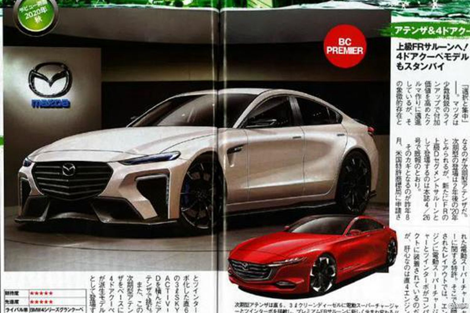 全新马自达6谍照曝光 采用更运动的前置后驱