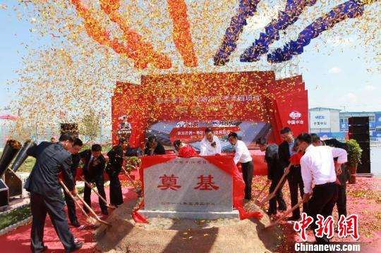 京东亚洲一号哈尔滨物流园项目奠基开工