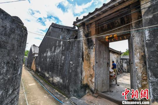 图为陈家大院。 骆云飞 摄