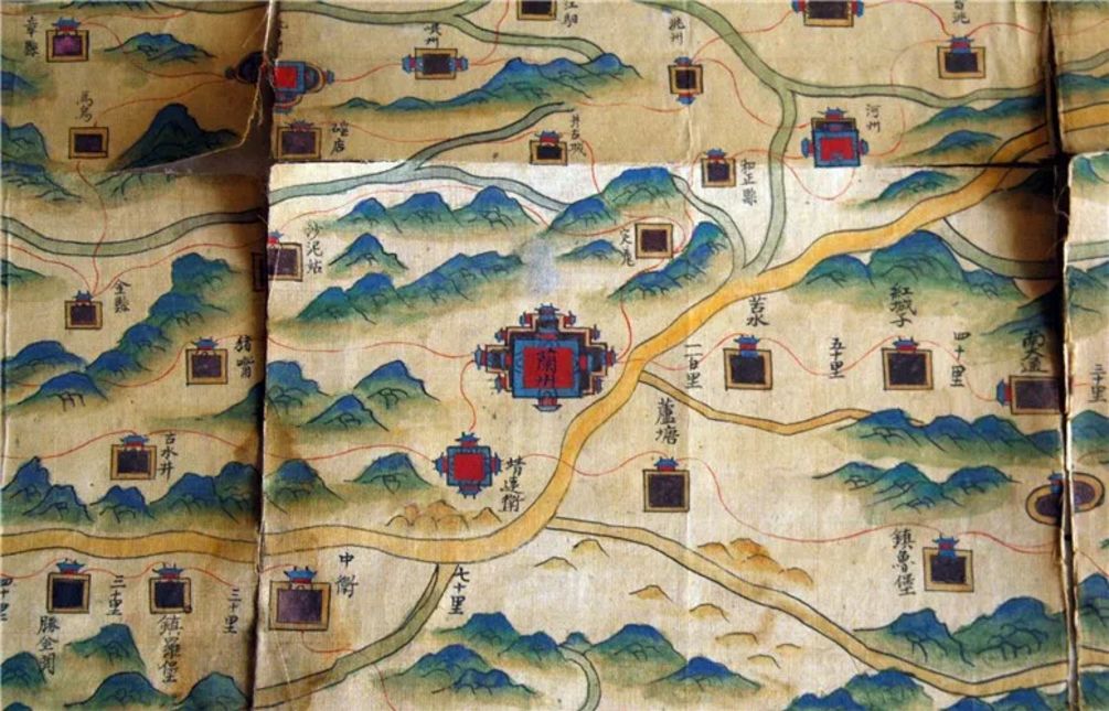 国宝《丝绸之路山水地图》消失的前半段,2006