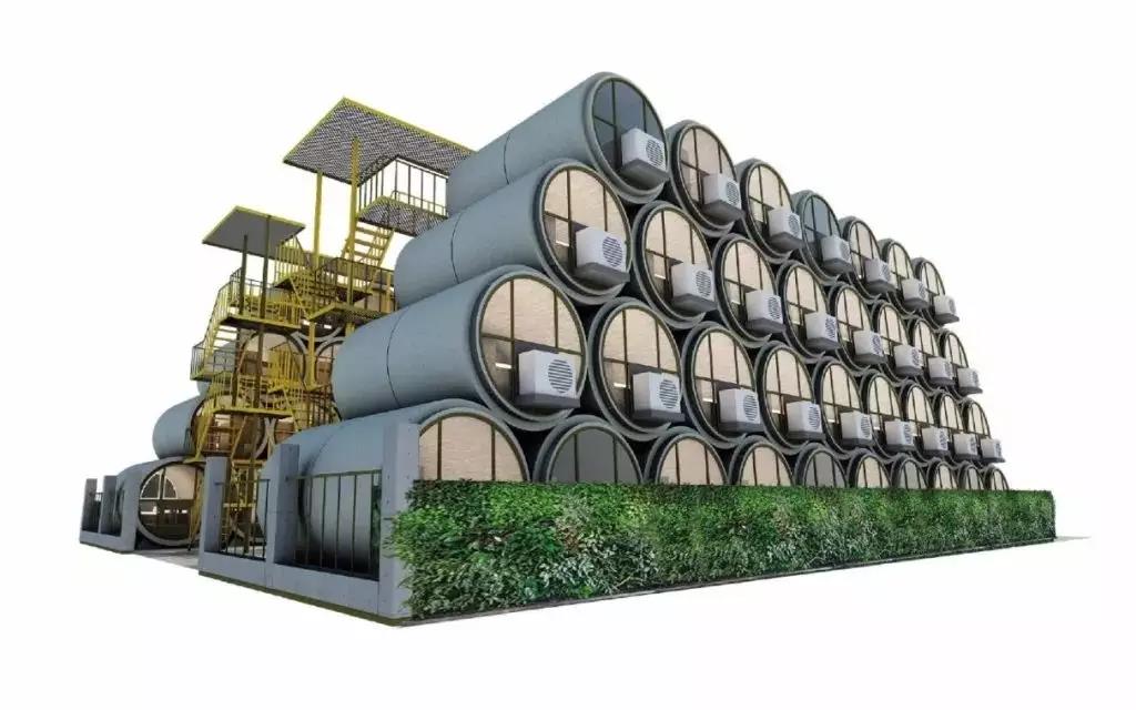 香港街头惊现"水管房" 11平米能住两人