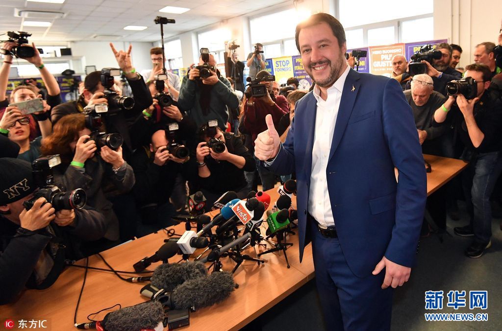 意大利选举结果出炉 贝卢斯科尼阵营成赢家