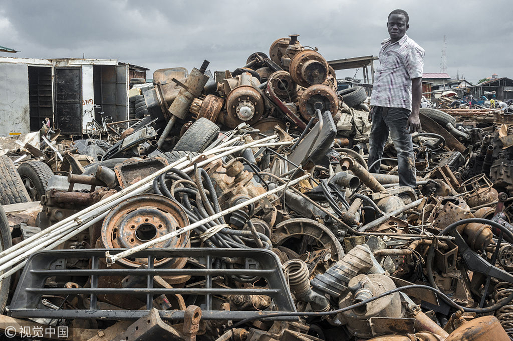 探秘非洲最大电子垃圾处理场 被称罪恶之城