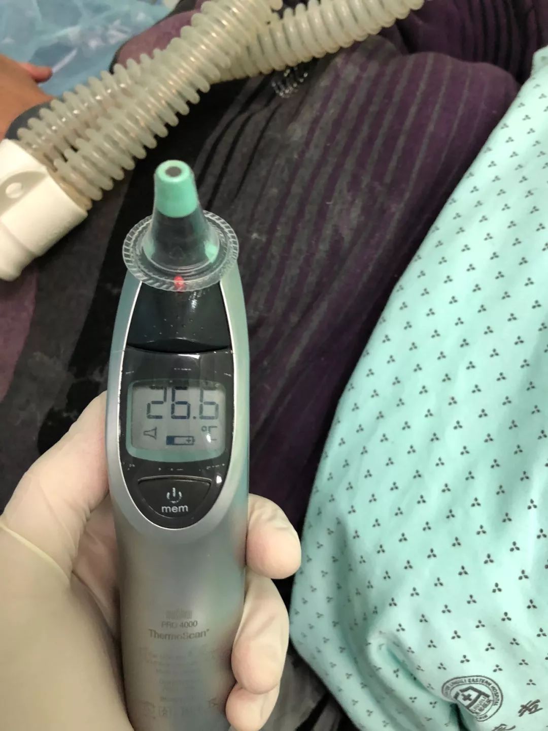 冷爆了! 宁波七旬老人体温只有26℃! 低体温症