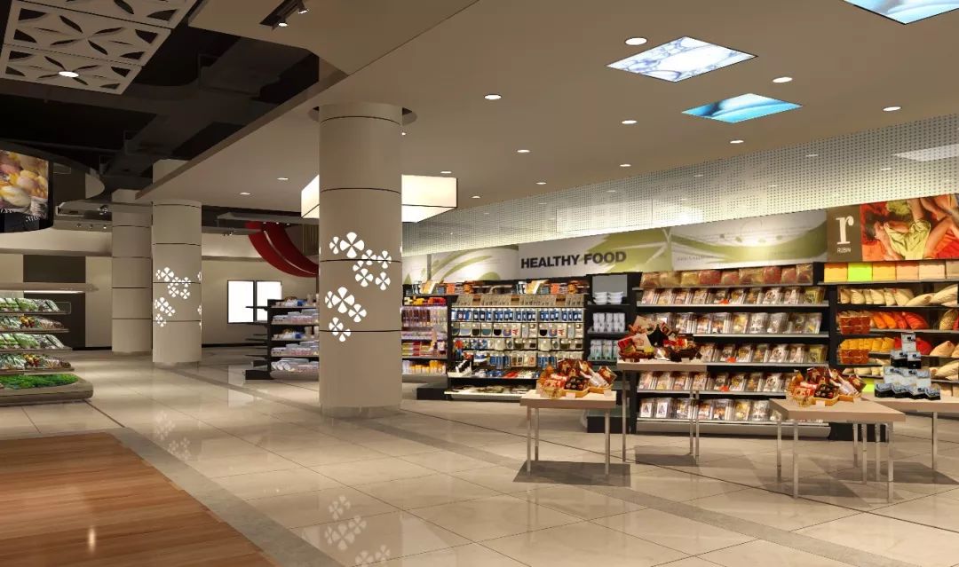 正文  购物中心引进"小而精"的精品超市最大程度上是基于场内商铺面积