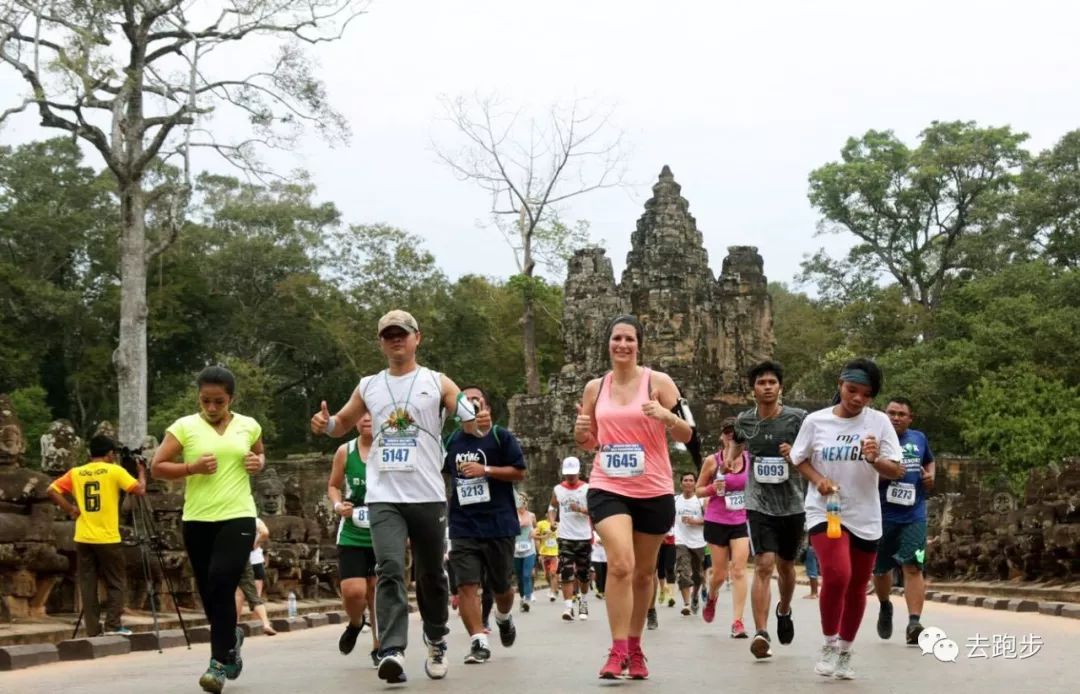 柬埔寨|2018年8月5日高棉王朝马拉松|奔跑穿越