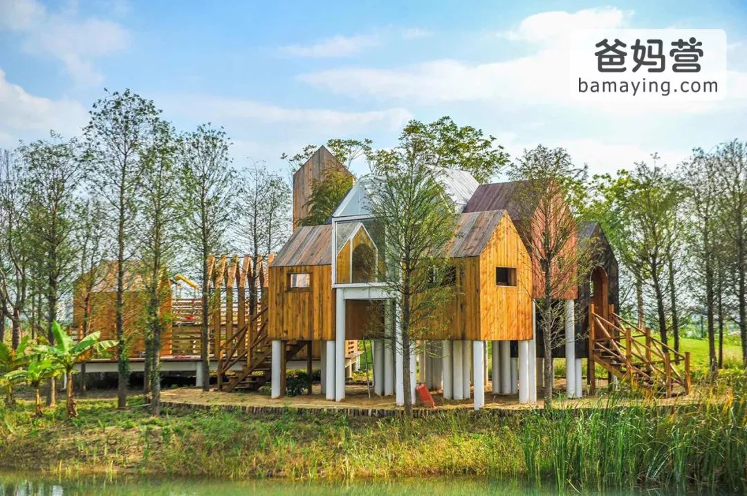 赞爆了!北欧风情亲子民宿 + 5万平户外儿童乐园!每间自带儿童木屋，德国设计无动力游乐，仅688元起!