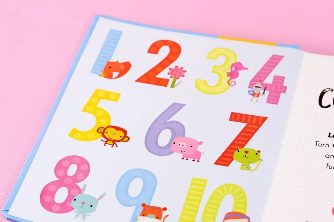 1-5岁第一本好玩的单词书、数学书和英语启蒙