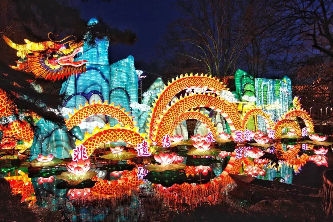 趵突泉灯会年初一亮灯!到底咋样?我们刚刚去提