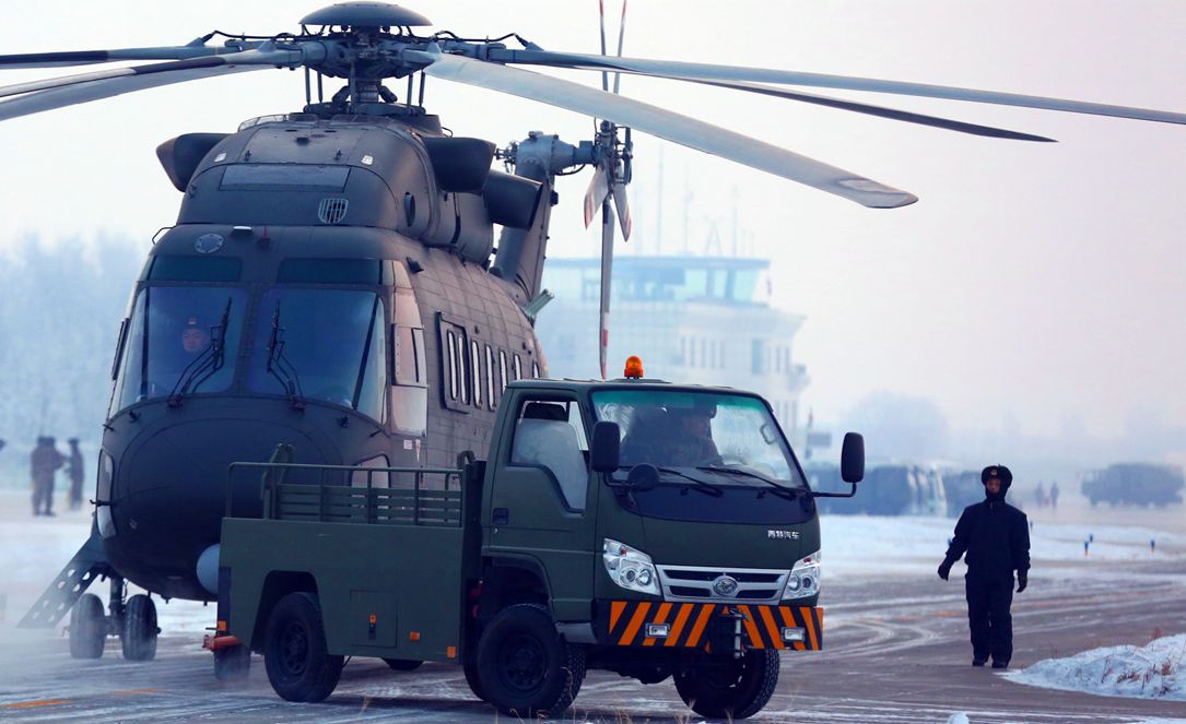 严寒,全要素,陆航旅火热开训…