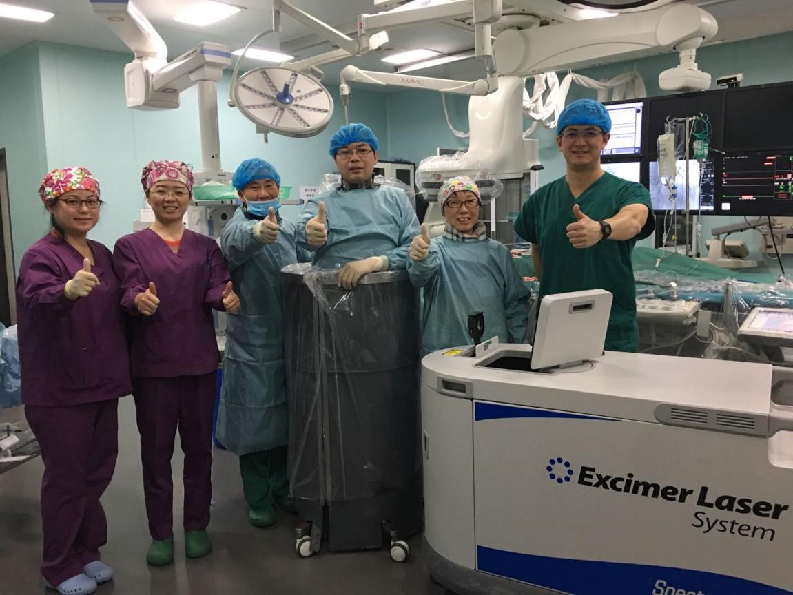 准分子激光通心血管 江苏省第一例!-提供留学,