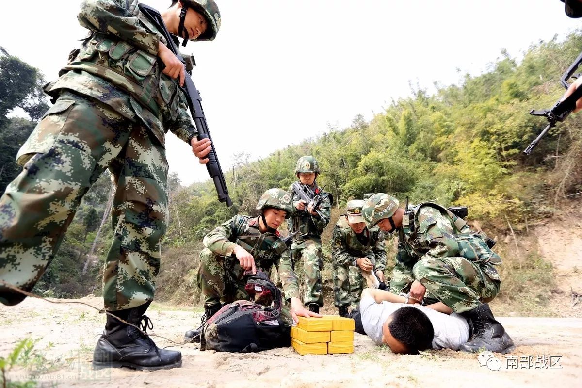 缉毒尖兵仗剑斩毒魔武警云南边防总队2017年缉毒102吨