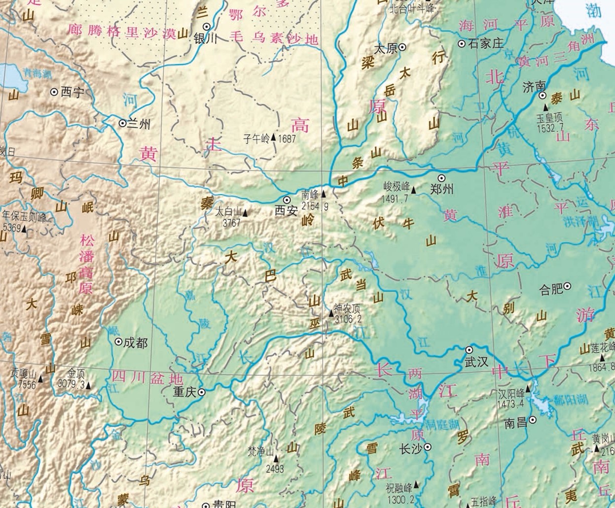 秦岭淮河线两侧人口比例_秦岭淮河线