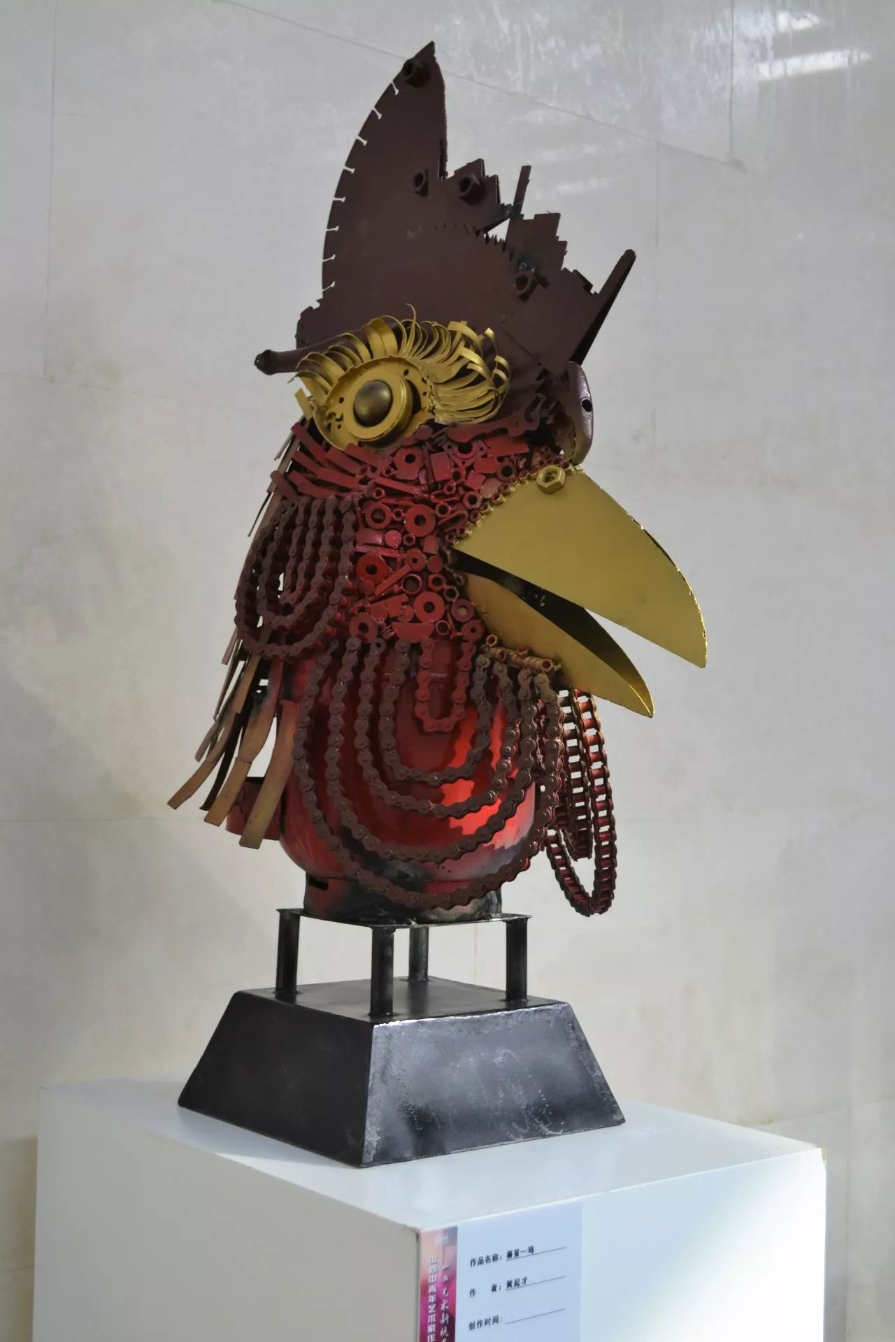 钢铁艺术家 黄起才:唤醒钢铁的力量|钢铁|艺术家