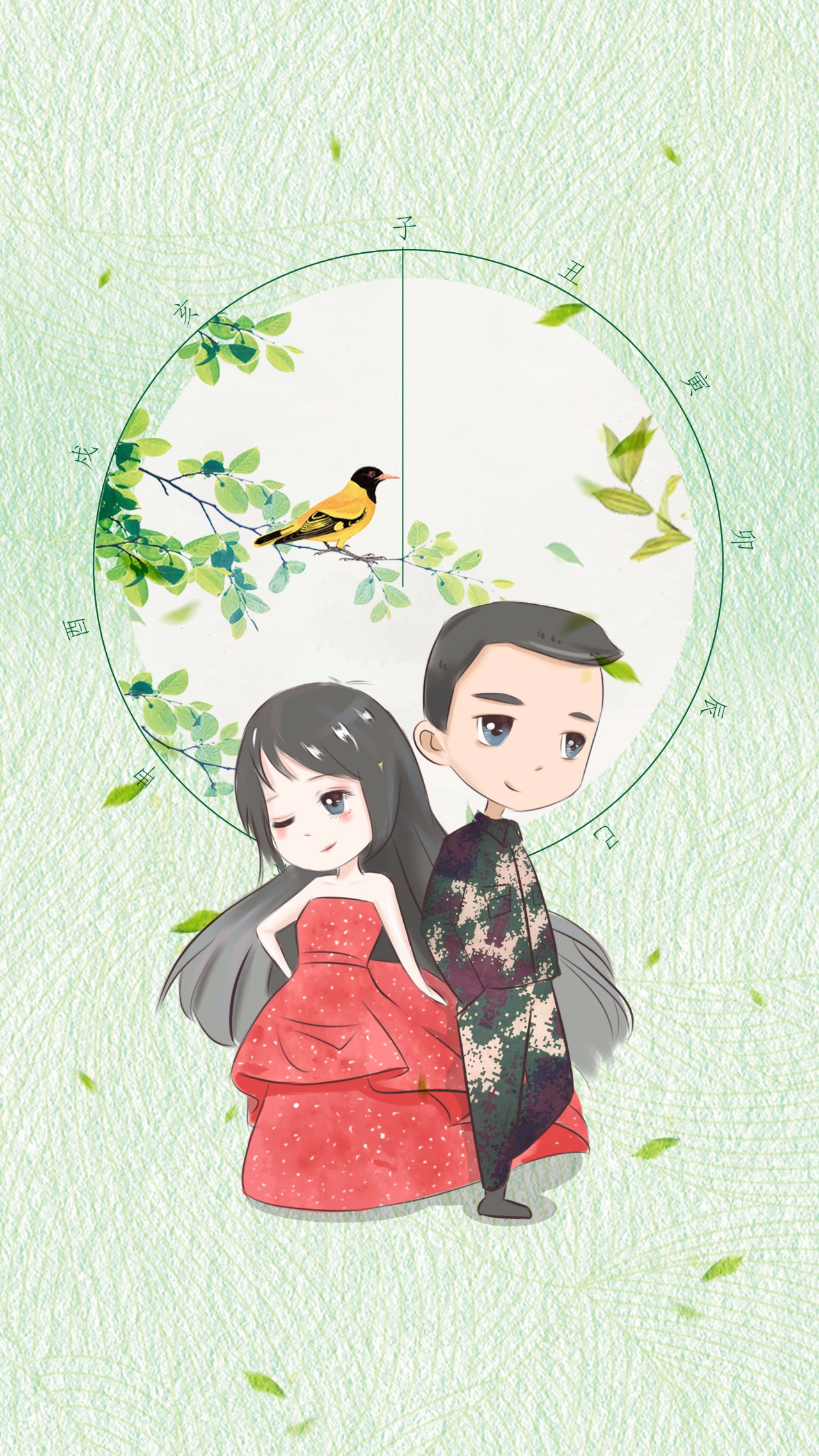 课间操|一组唯美军恋壁纸送上:军恋很可爱,因为