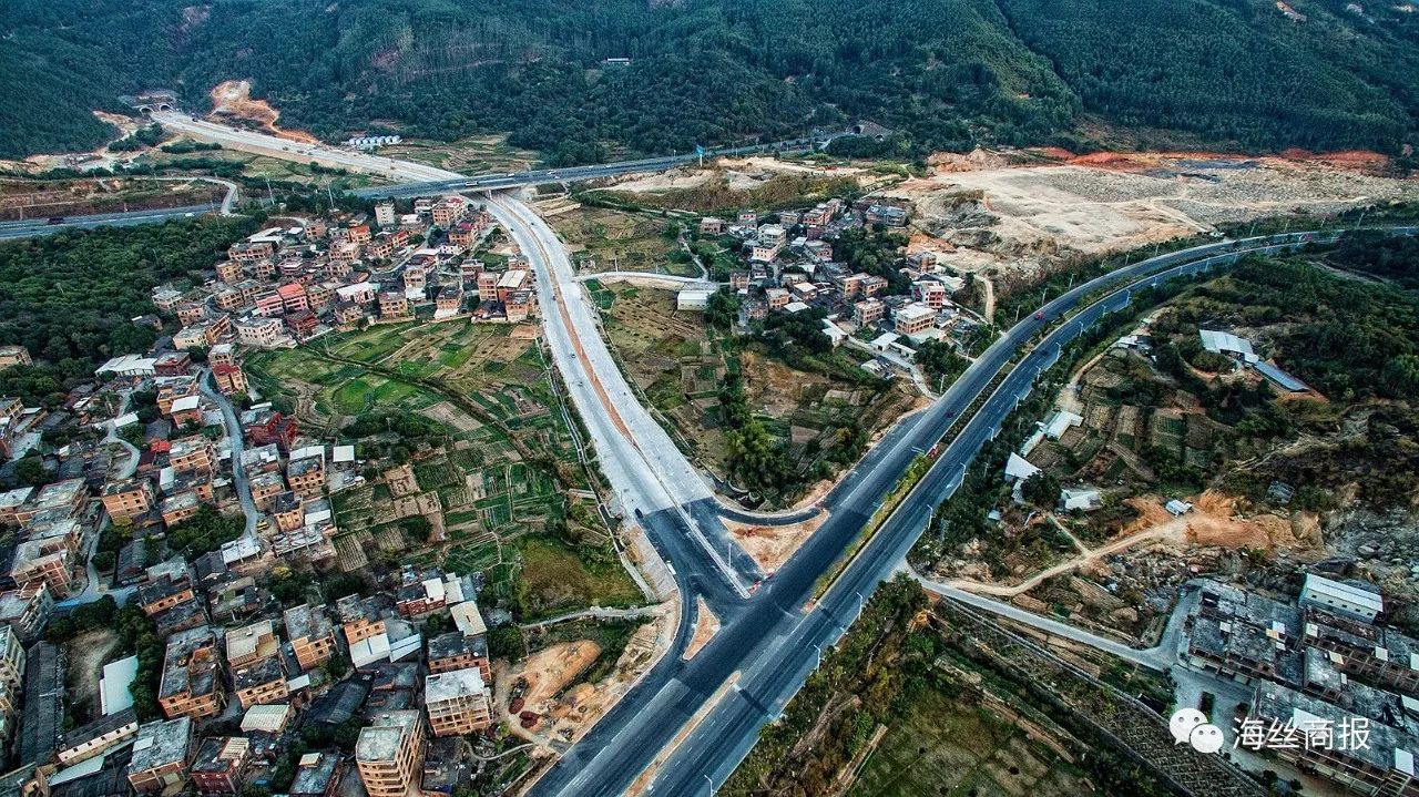 纵三线南安省新至梅山公路全线贯通!