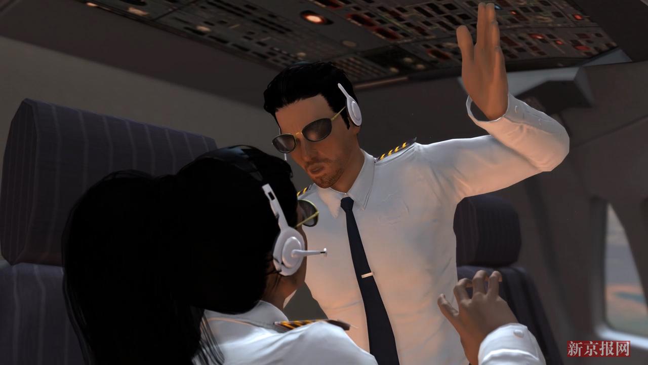 3D:男女机长打架双双离开驾驶室 三百名乘客懵了|乘客|驾驶舱|捷特_新浪新闻