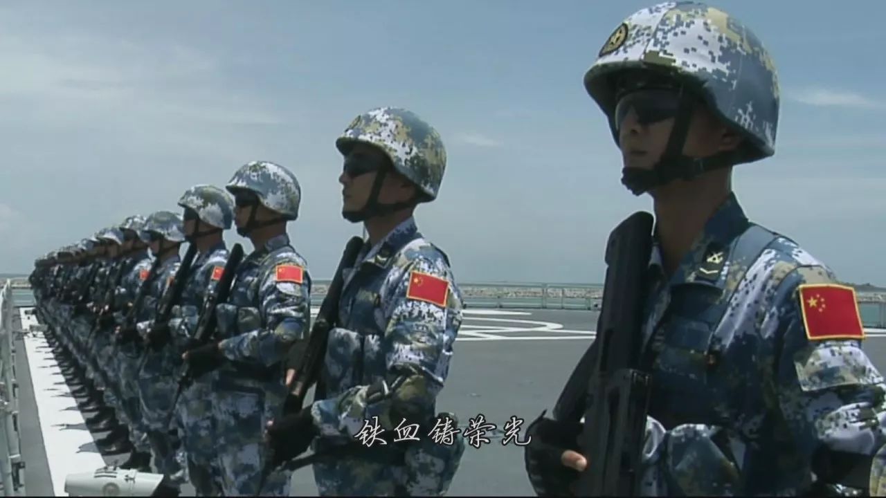 终于等到了,超燃MV海军陆战队版《我们不一样