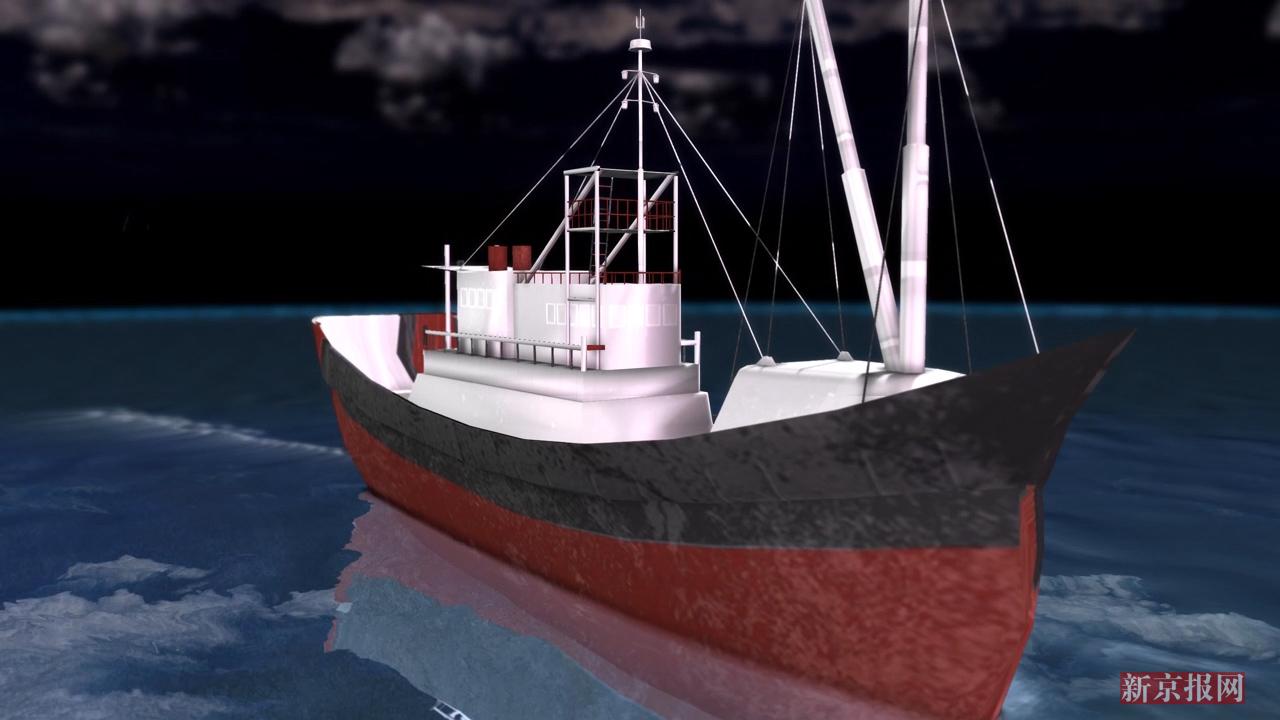 堪比电影!3D还原太平洋大逃杀案 11船员劫杀