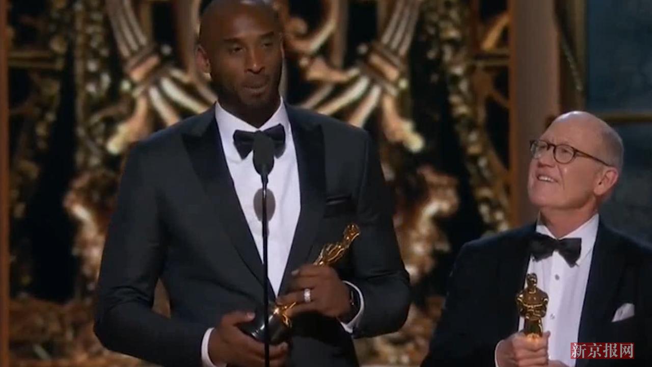 打篮球的科比拿了奥斯卡:“可能会抱着小金人睡觉”