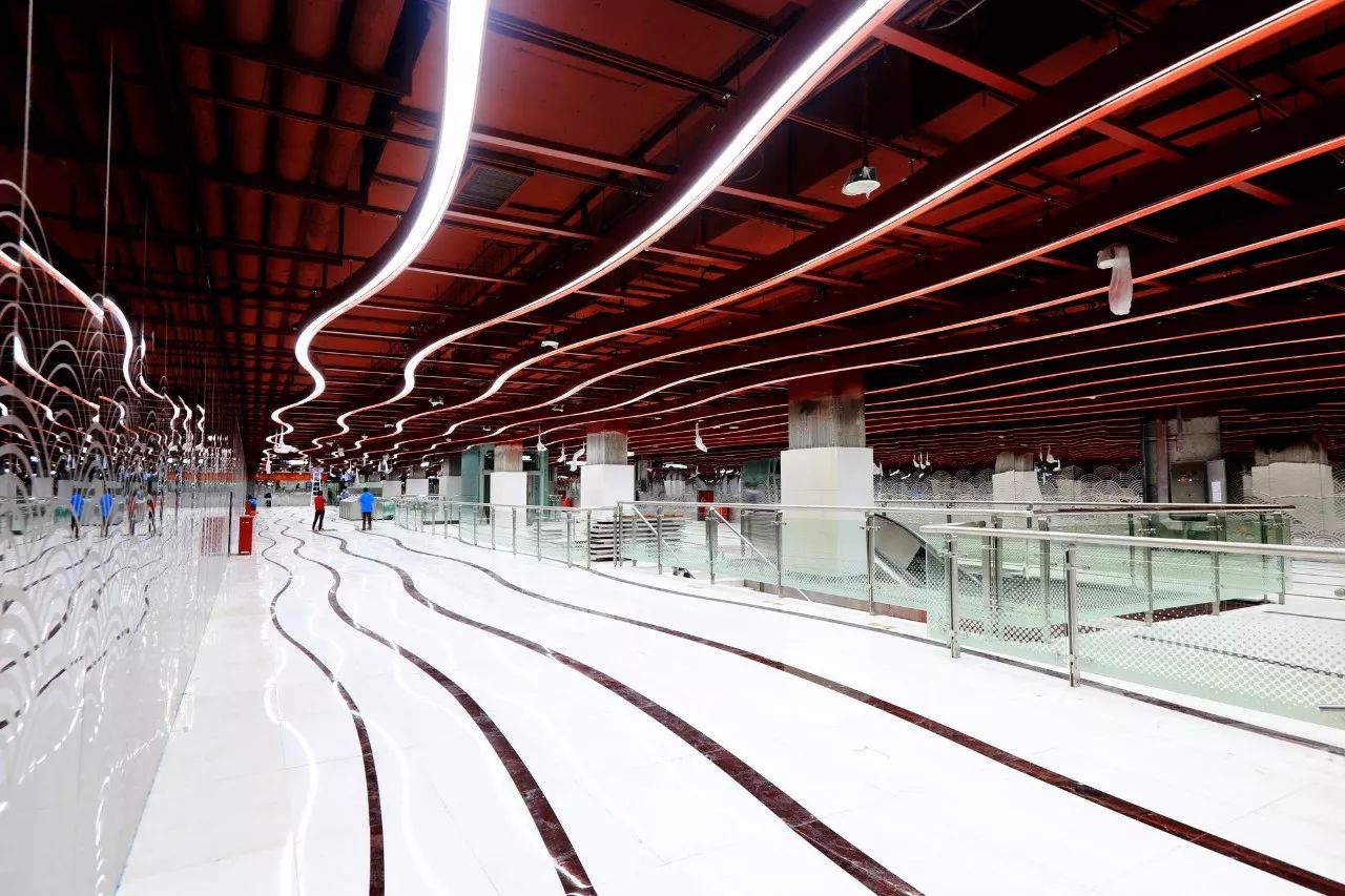 颜值爆表!这竟然是广州的新地铁站|南海神庙|文化墙|东山_新浪新闻