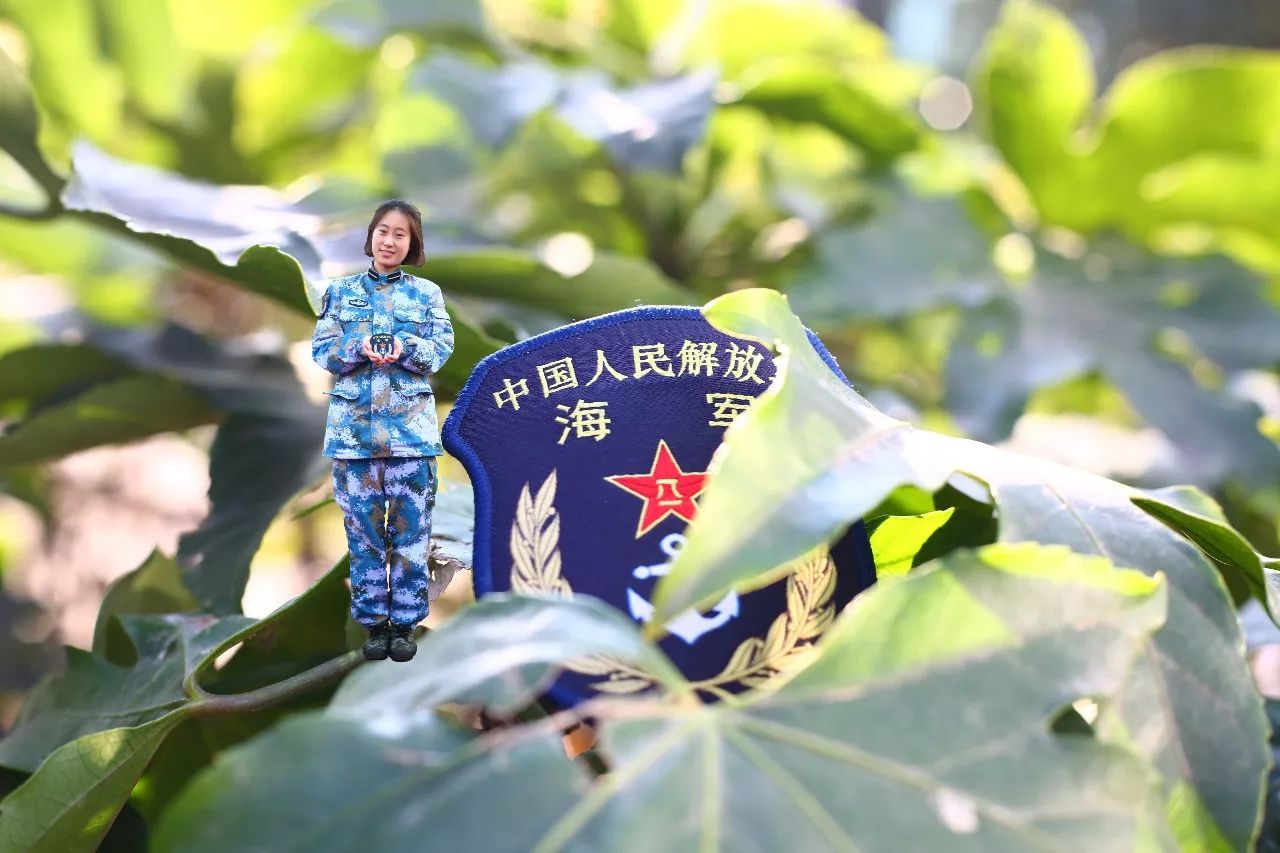 海军女兵的年终总结,这创意我服!|海军|军校|军
