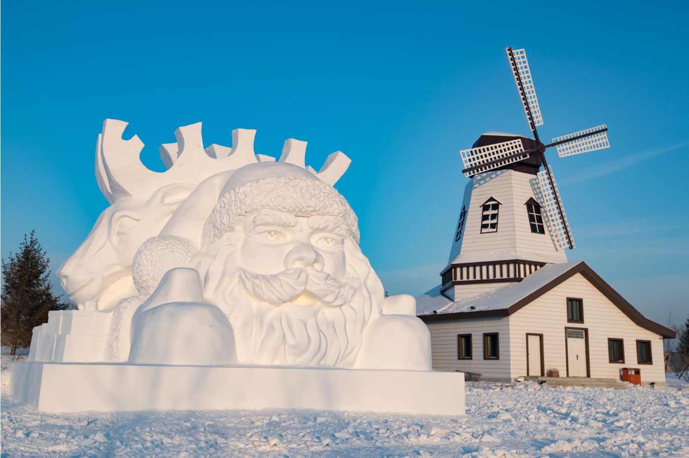 冬季旅游胜地，哈尔滨冰雪大世界