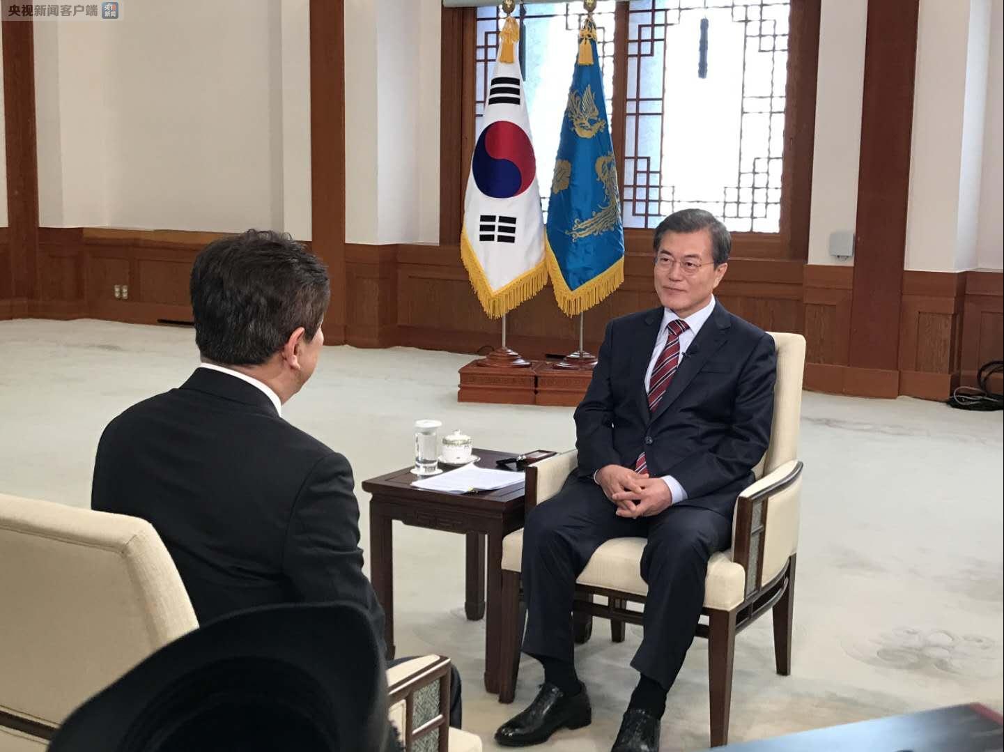 今晚22:30播出央视独家专访韩国总统文在寅|文