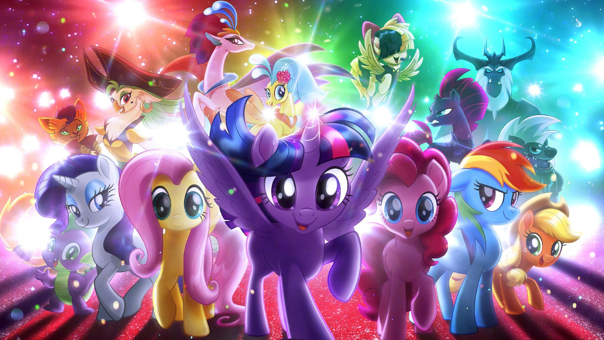 《小马宝莉大电影》内地定档2月2日_自媒体