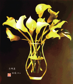 林晓:构思追新意 工艺求精致 匠心传承非遗纸贴画