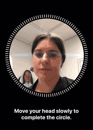 哈哈哈 儿子想用iphonex面部识别