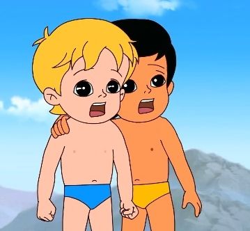 这两个小男孩还是你记忆中的形象吗?
