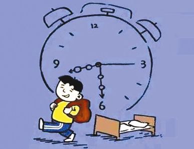 上学:多地中时间推迟决定通知小学:让吴家吃好v时间孩子山小学图片