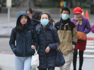 资料图：台湾空气污染严重。