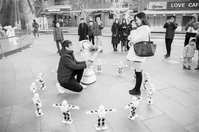 程序员携机器人求婚