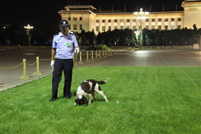 明星警犬病逝 战友含泪送别