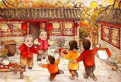 被爸妈塞满的后备箱，你们都吃完了吗？