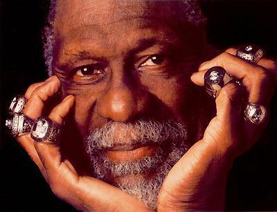 BillRussell,wilt chamberlain 比尔·拉塞尔(bill russell)