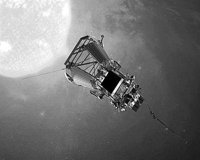“帕克”号太阳探测器效果图图片来源：NASA