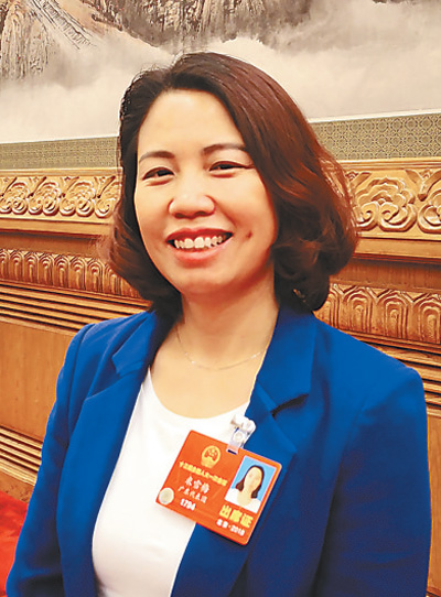 米雪梅 本报记者 杜尚泽摄